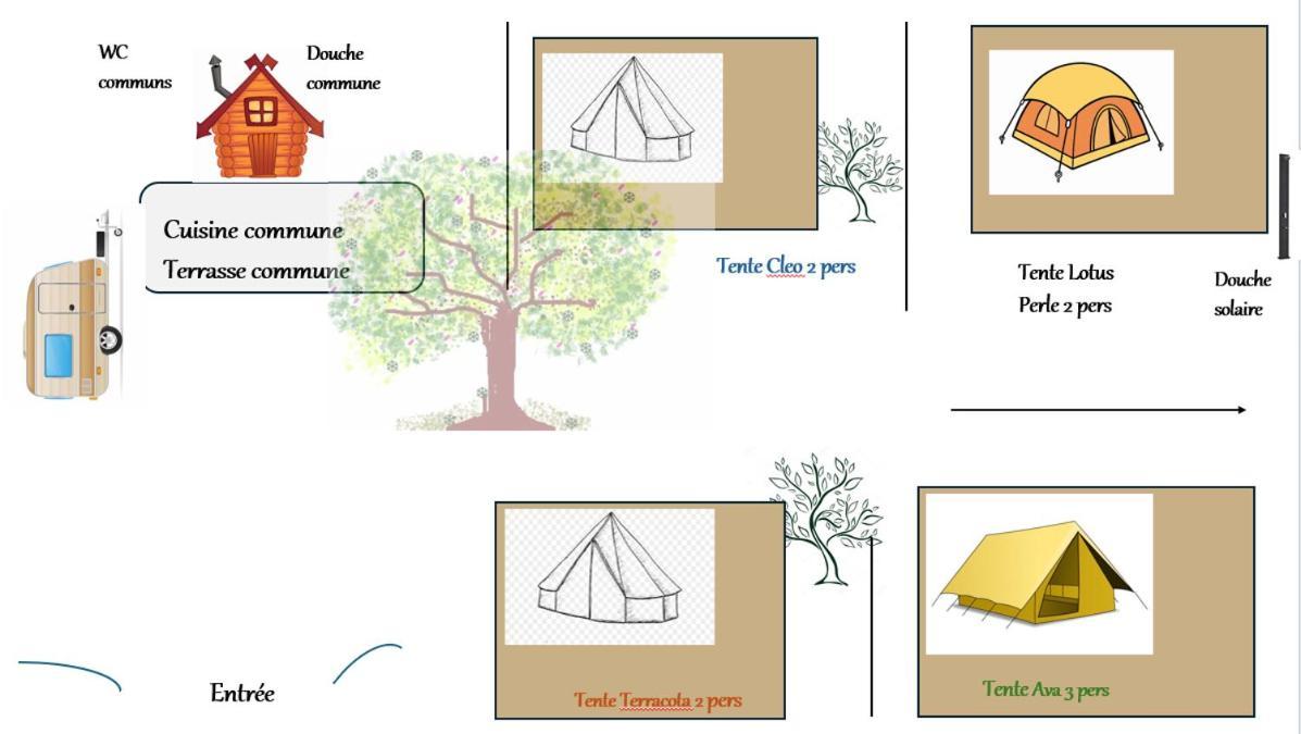Le Jeklo Luxury tent *
